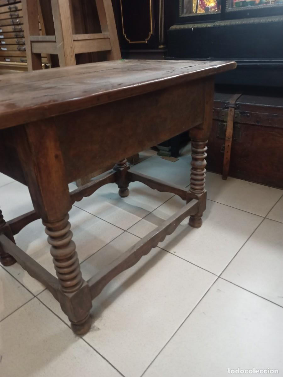 Antig&uuml;edades: MESA ESPA&Ntilde;OLA ZAPATERA REF-4321 - Foto 7