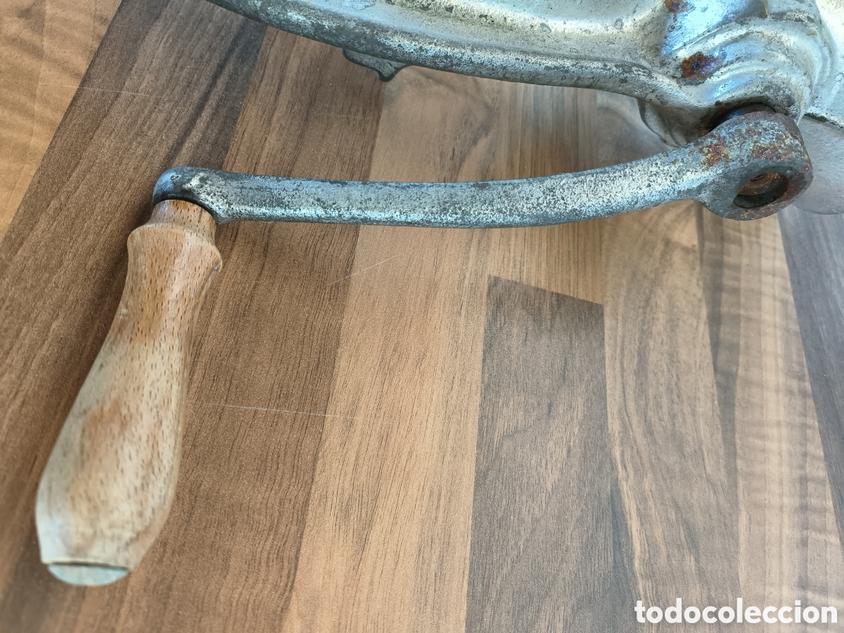Antig&uuml;edades: Picadora de carne Elma n&uacute;mero 8 - Foto 3
