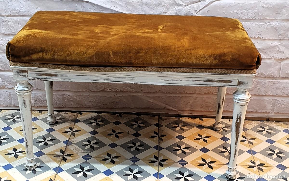 Antig&uuml;edades: DESCALZADORA TAPIZADA - Foto 2