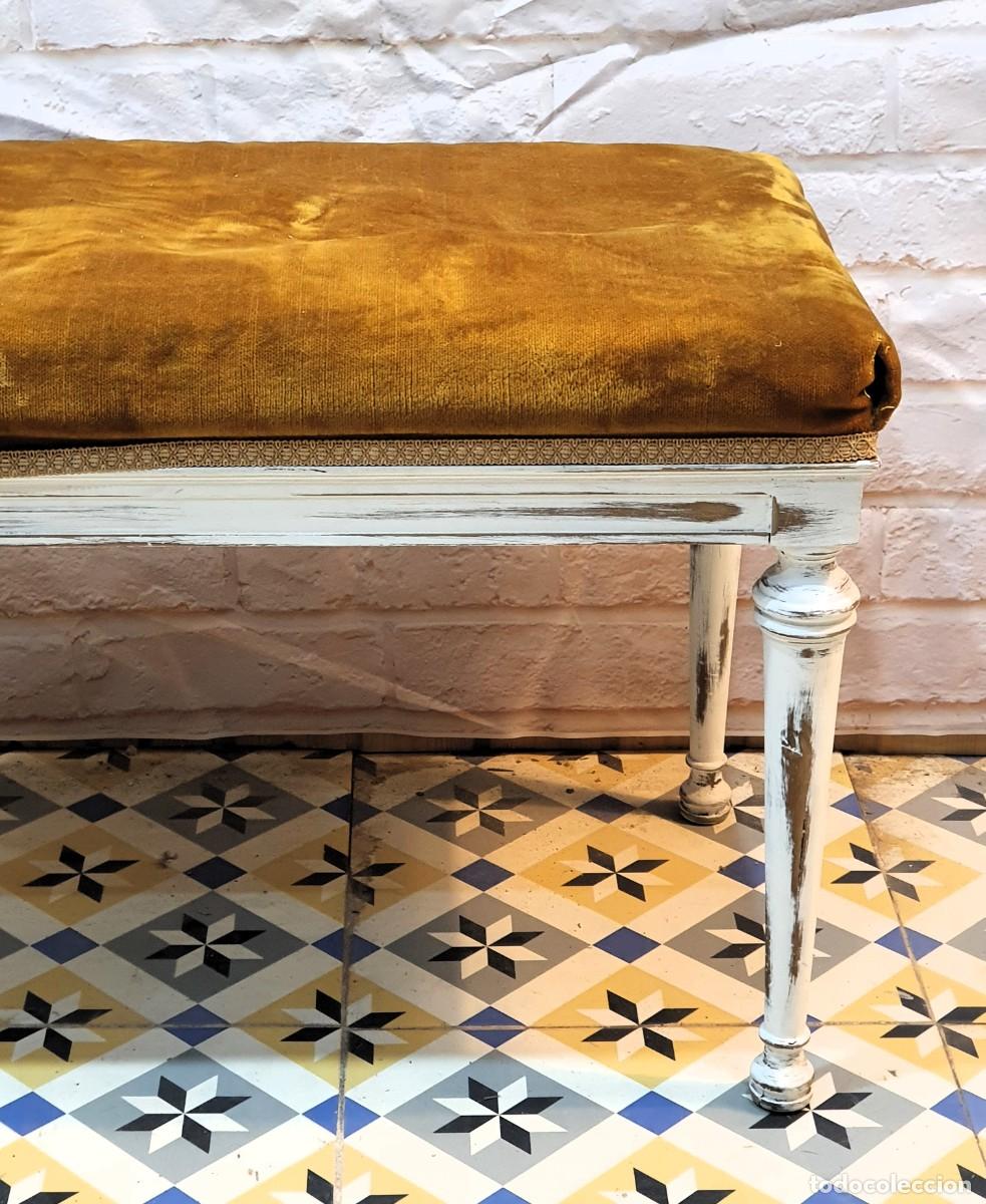 Antig&uuml;edades: DESCALZADORA TAPIZADA - Foto 3