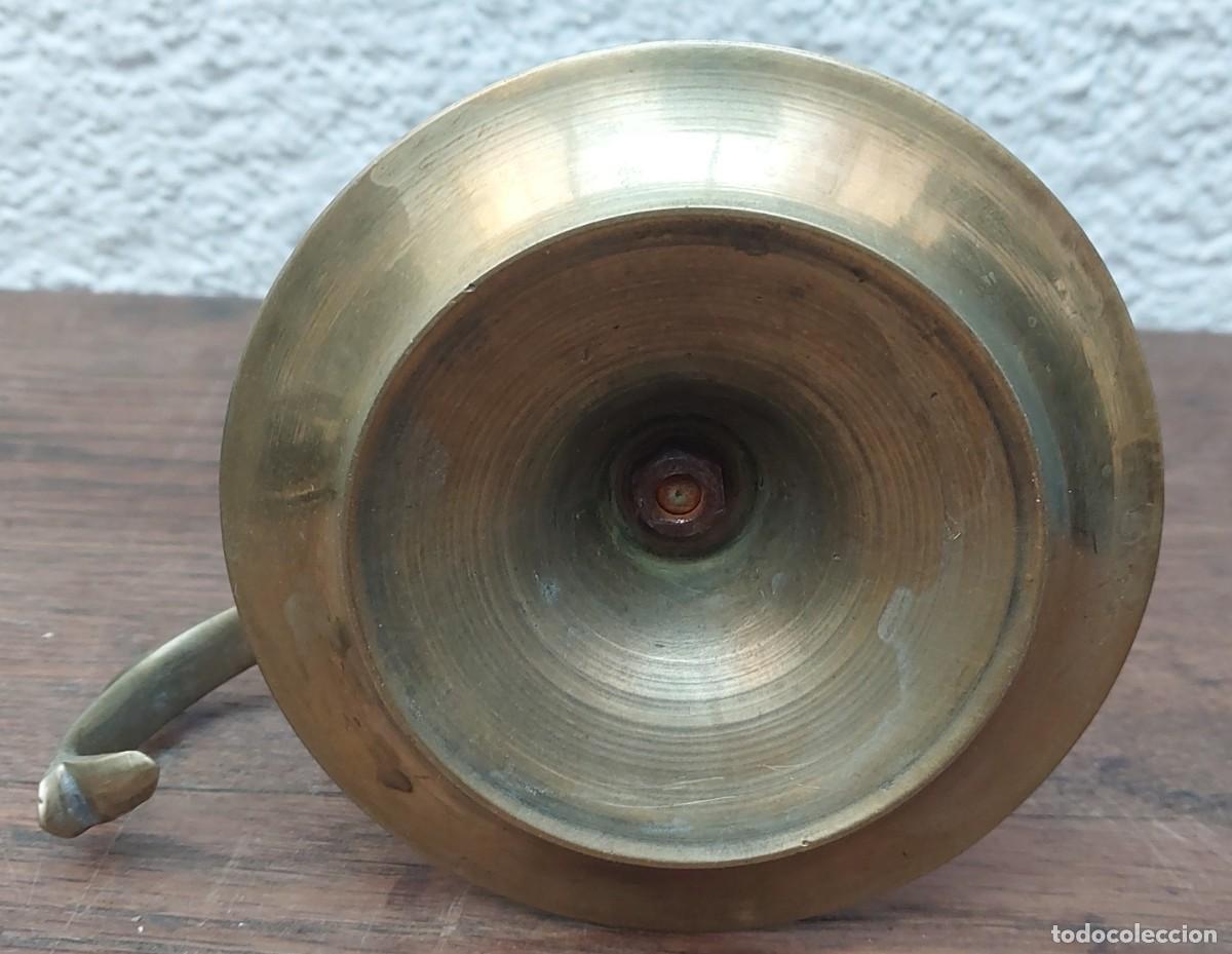 Antig&uuml;edades: CANDIL BASCULANTE DE BRONCE - Foto 7