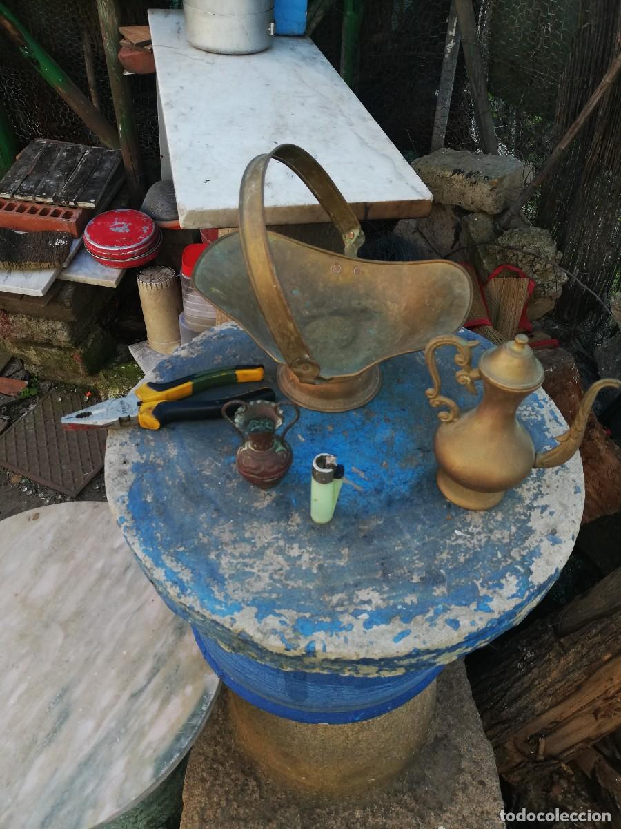 Antig&uuml;edades: jarroncito de cobre - Foto 2