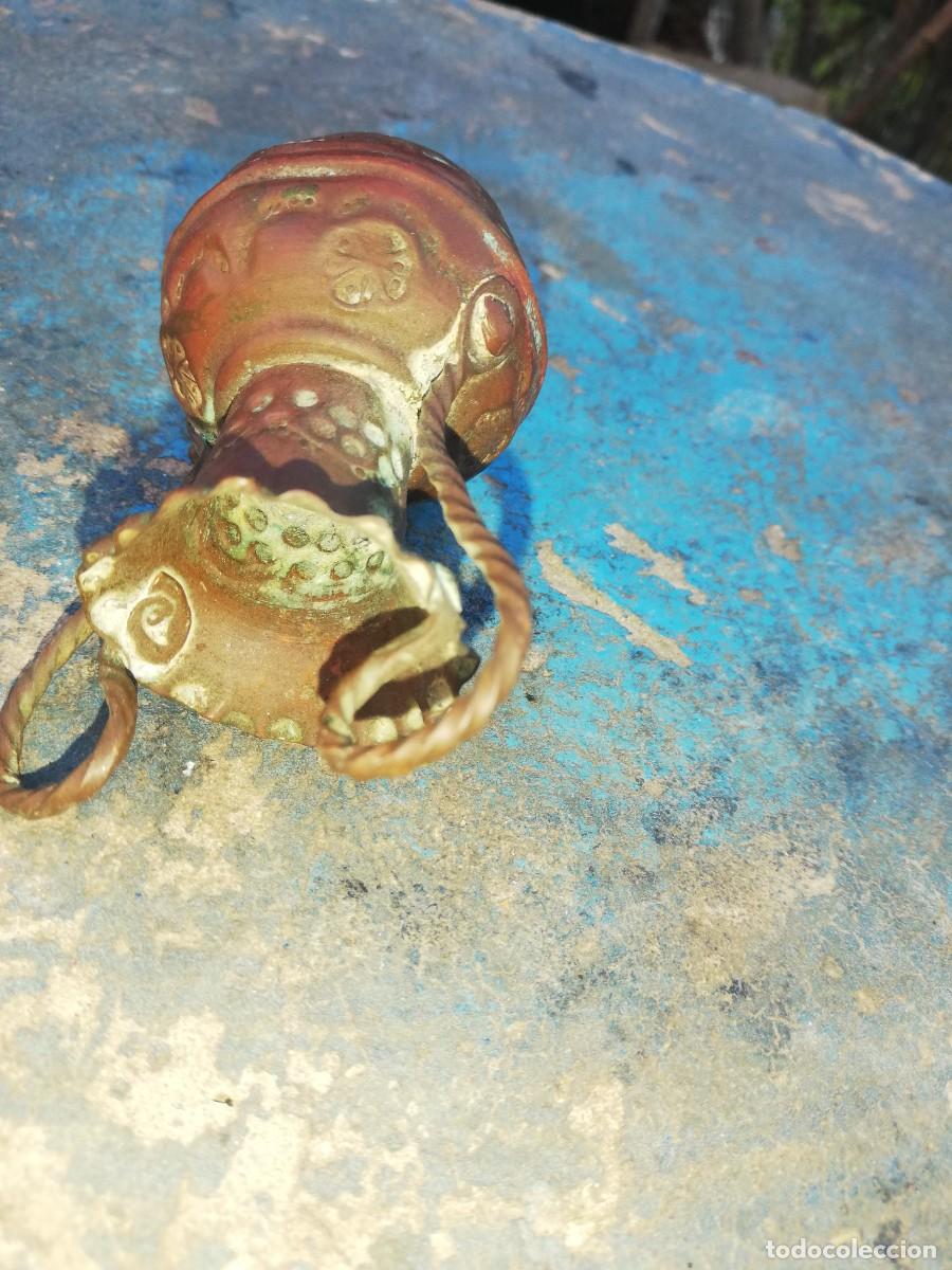 Antig&uuml;edades: jarroncito de cobre - Foto 4