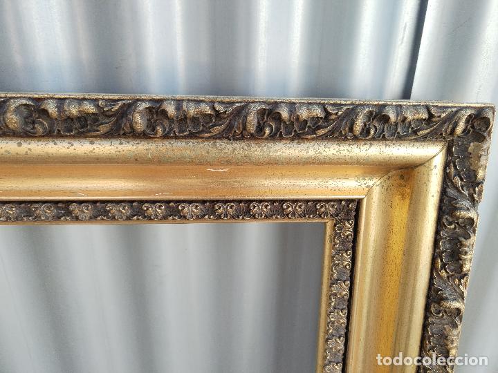 Antig&uuml;edades: marco dorado madera - Foto 3