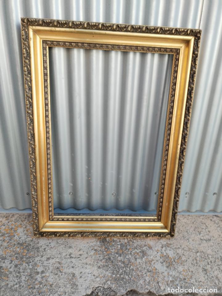 Antig&uuml;edades: marco dorado madera - Foto 4