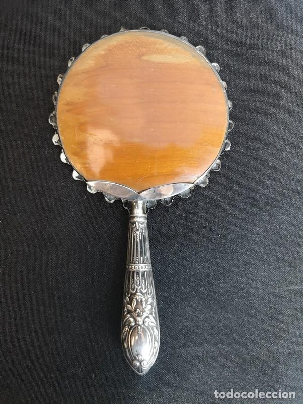 Antig&uuml;edades: Antiguo Juego Tocador de Plata - Foto 3