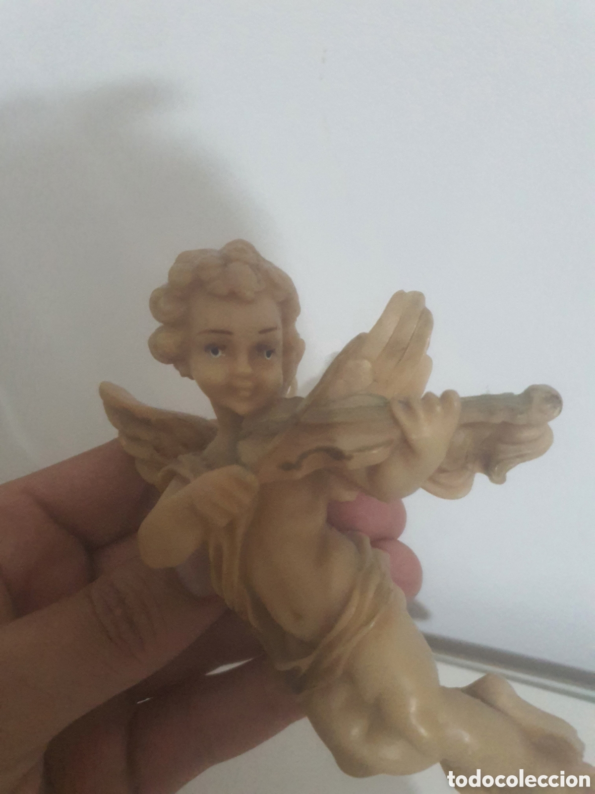 Antig&uuml;edades: Figura Angel querubin - Foto 3