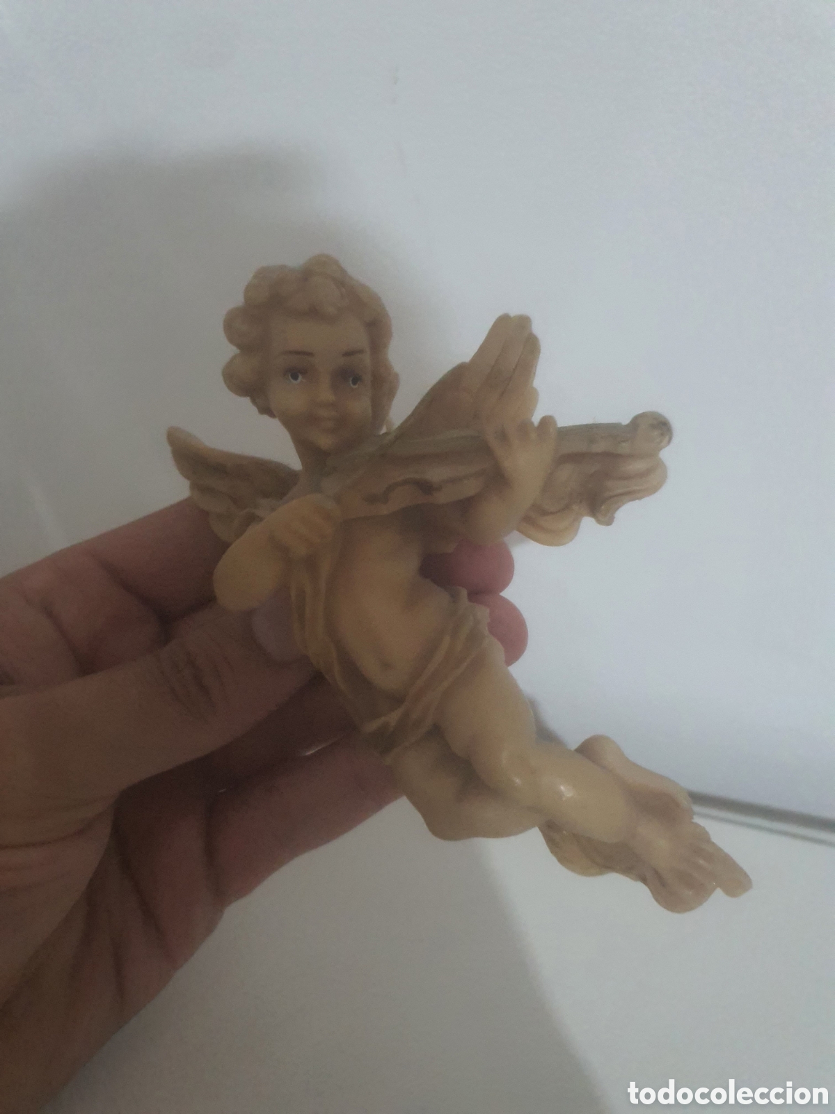 Antig&uuml;edades: Figura Angel querubin - Foto 2