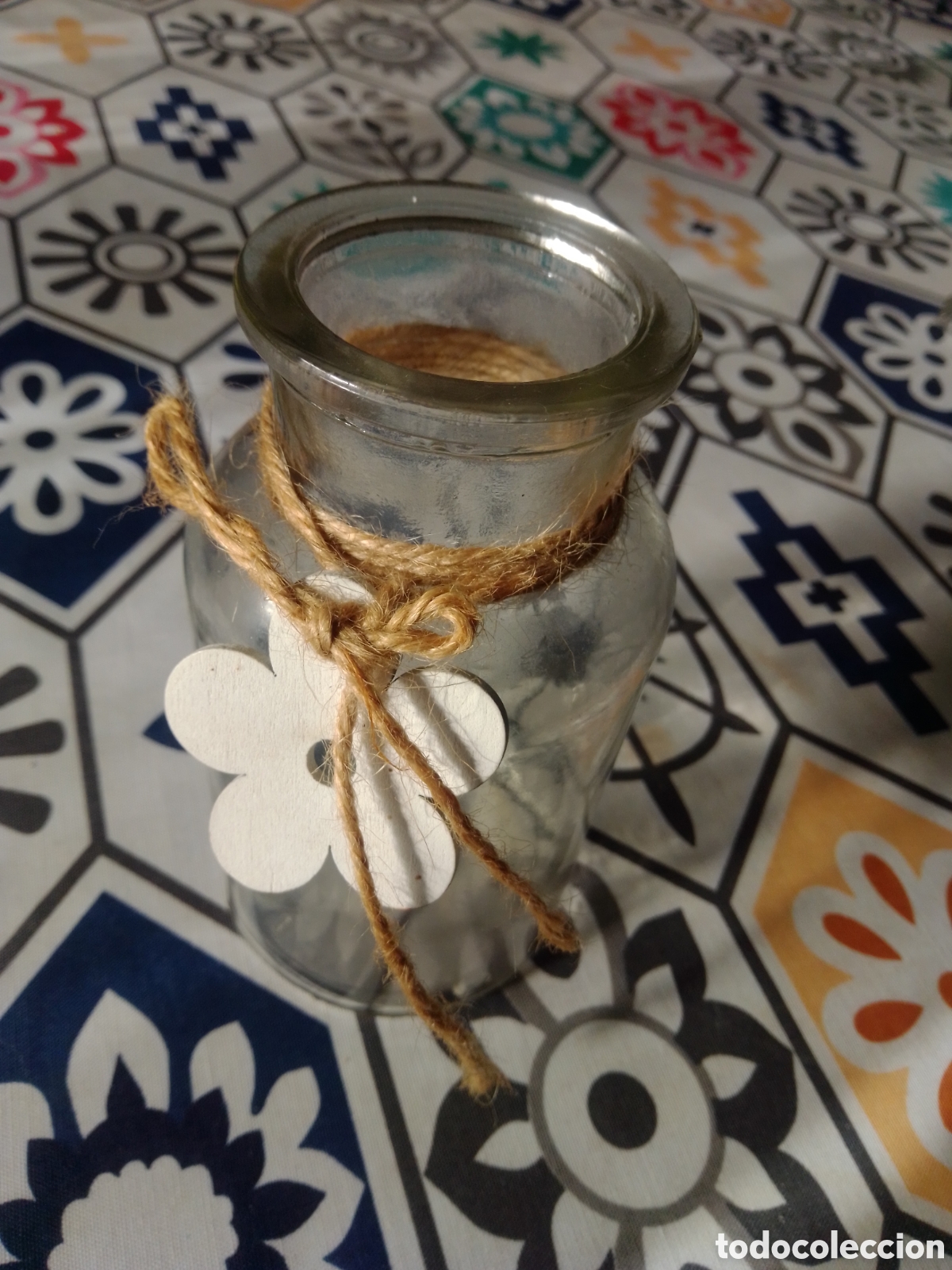 Antig&uuml;edades: TARRO de CRISTAL DECORATIVO - Foto 3