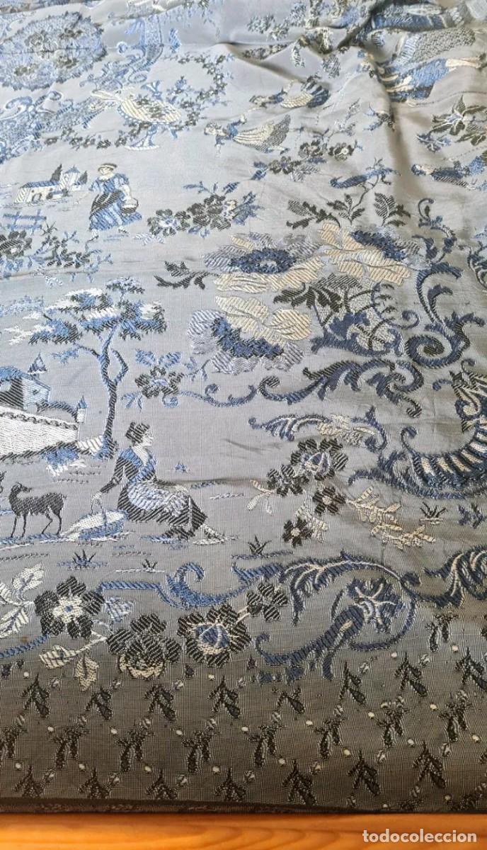 Antig&uuml;edades: Colcha antigua de cama - Foto 8