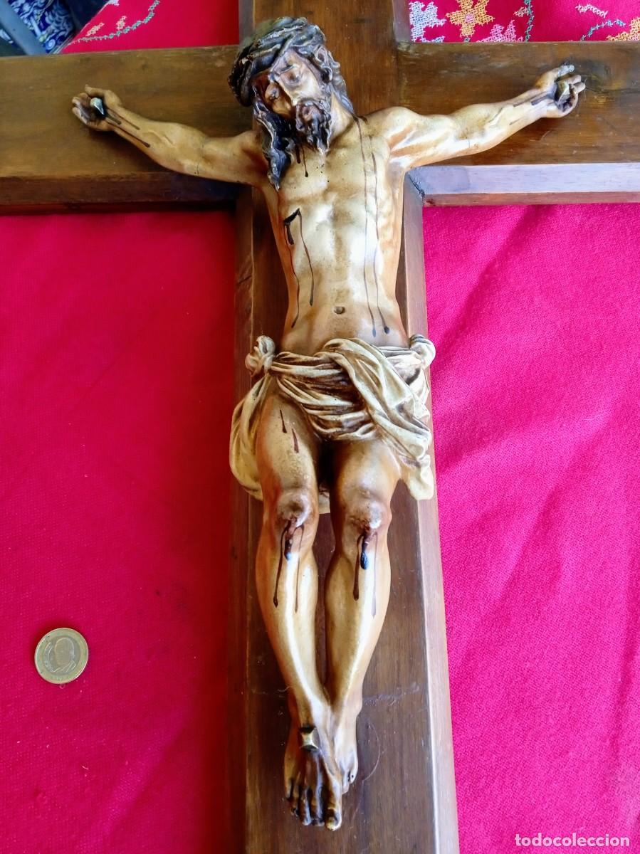 Antig&uuml;edades: Antiguo Crucifijo de Olot - Foto 3