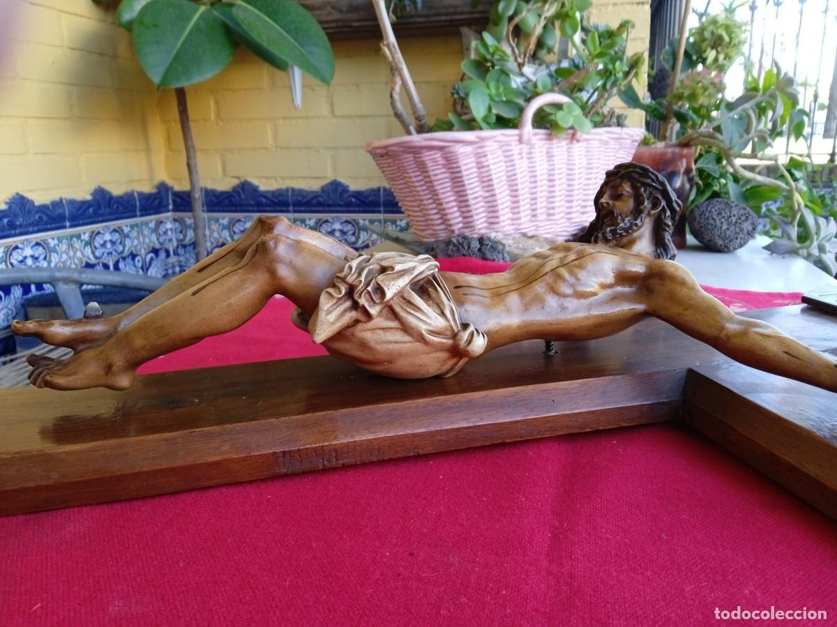 Antig&uuml;edades: Antiguo Crucifijo de Olot - Foto 7