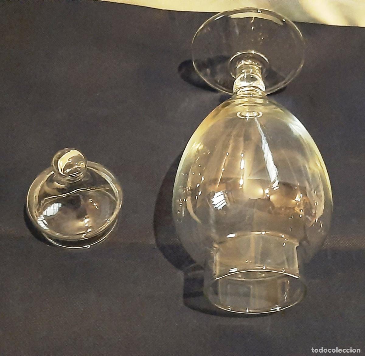 Antig&uuml;edades: Jarr&oacute;n antiguo de cristal soplado - Foto 7