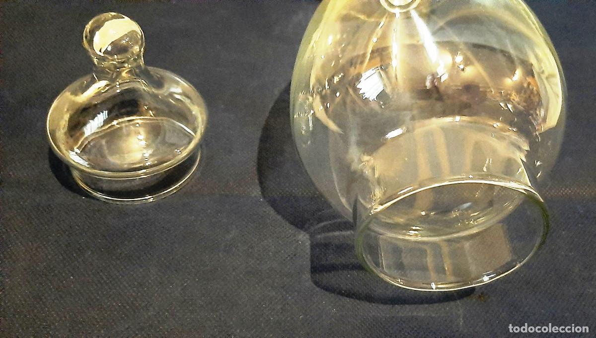 Antig&uuml;edades: Jarr&oacute;n antiguo de cristal soplado - Foto 8