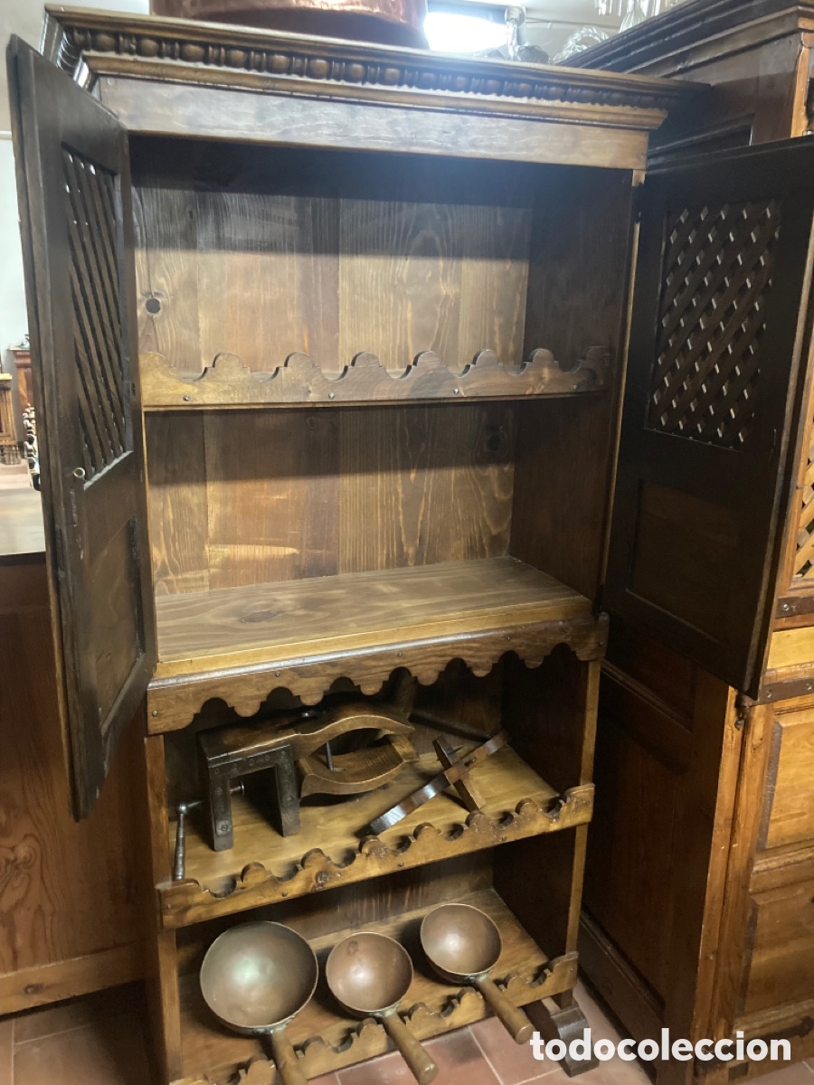 Antig&uuml;edades: Mueble r&uacute;stico puertas celos&iacute;a - Foto 6