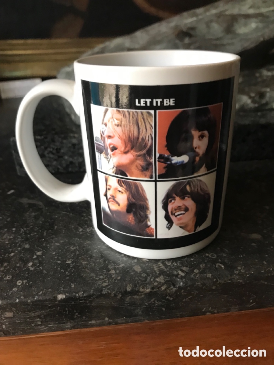 Antig&uuml;edades: Taza mug Los Beatles - Foto 2