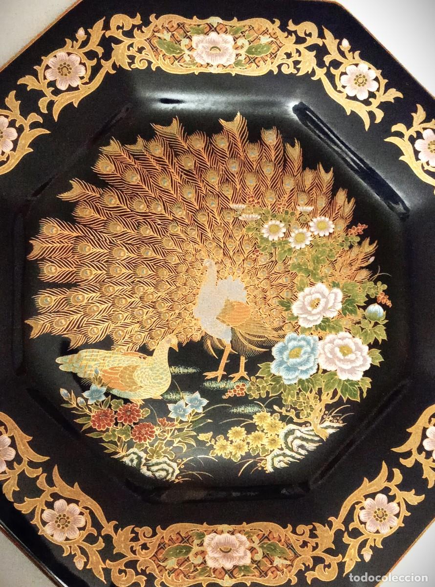 Antig&uuml;edades: PLATO DECORADO JAPON&Eacute;S - Foto 2
