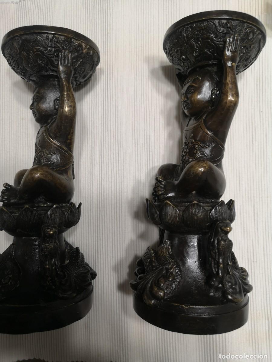 Antig&uuml;edades: L&aacute;mparas de aceite chinas, S. XIX - Foto 9