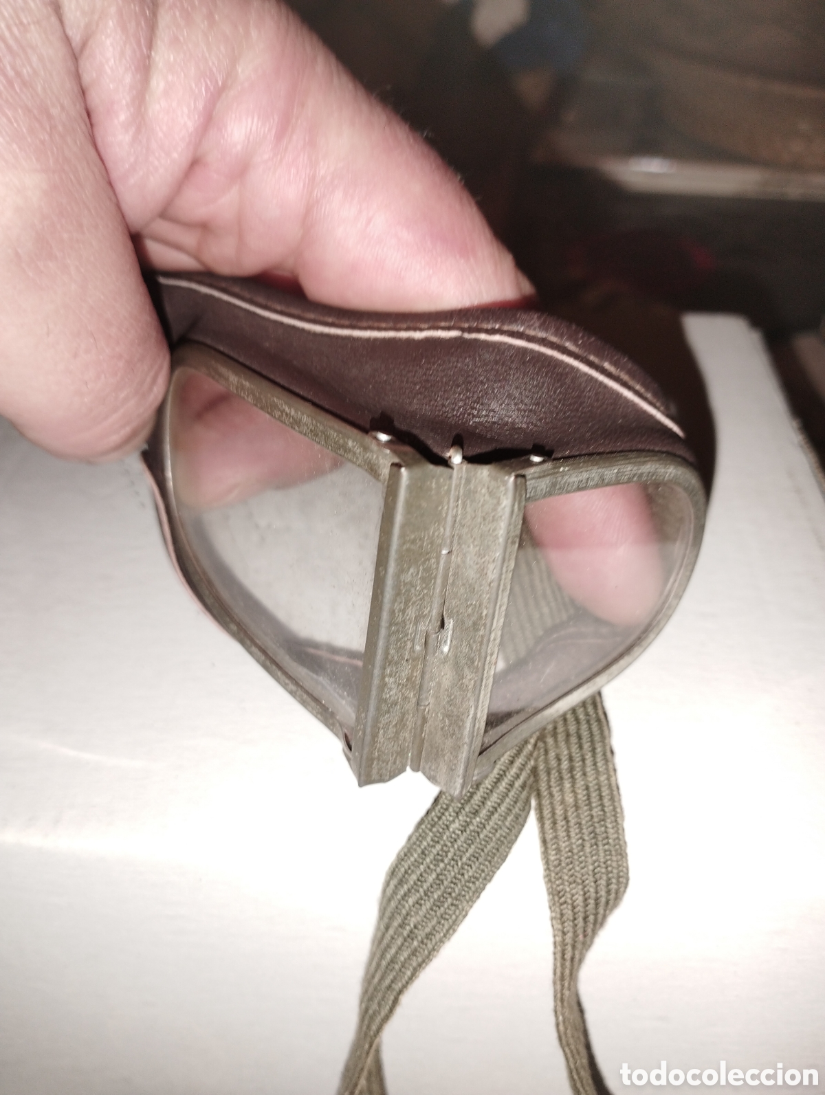 Antig&uuml;edades: Gafas de moto antiguas - Foto 2