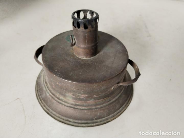 Antig&uuml;edades: antigua lampara farol n&ordm;2 - Foto 3