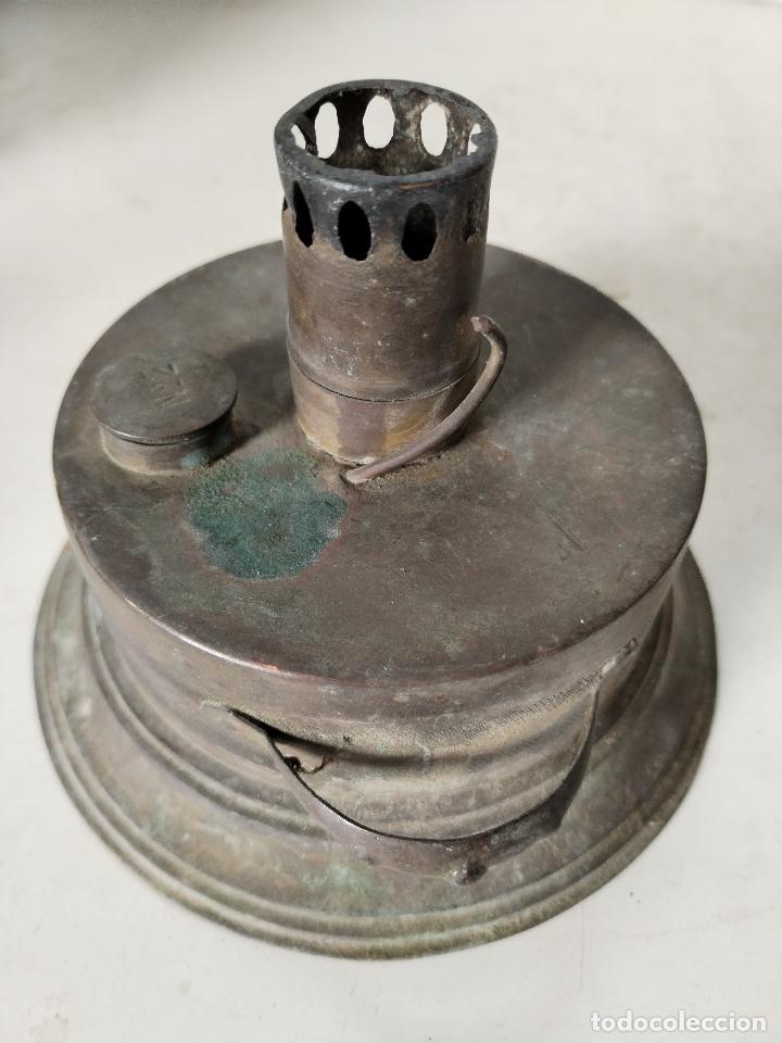 Antig&uuml;edades: antigua lampara farol n&ordm;2 - Foto 6