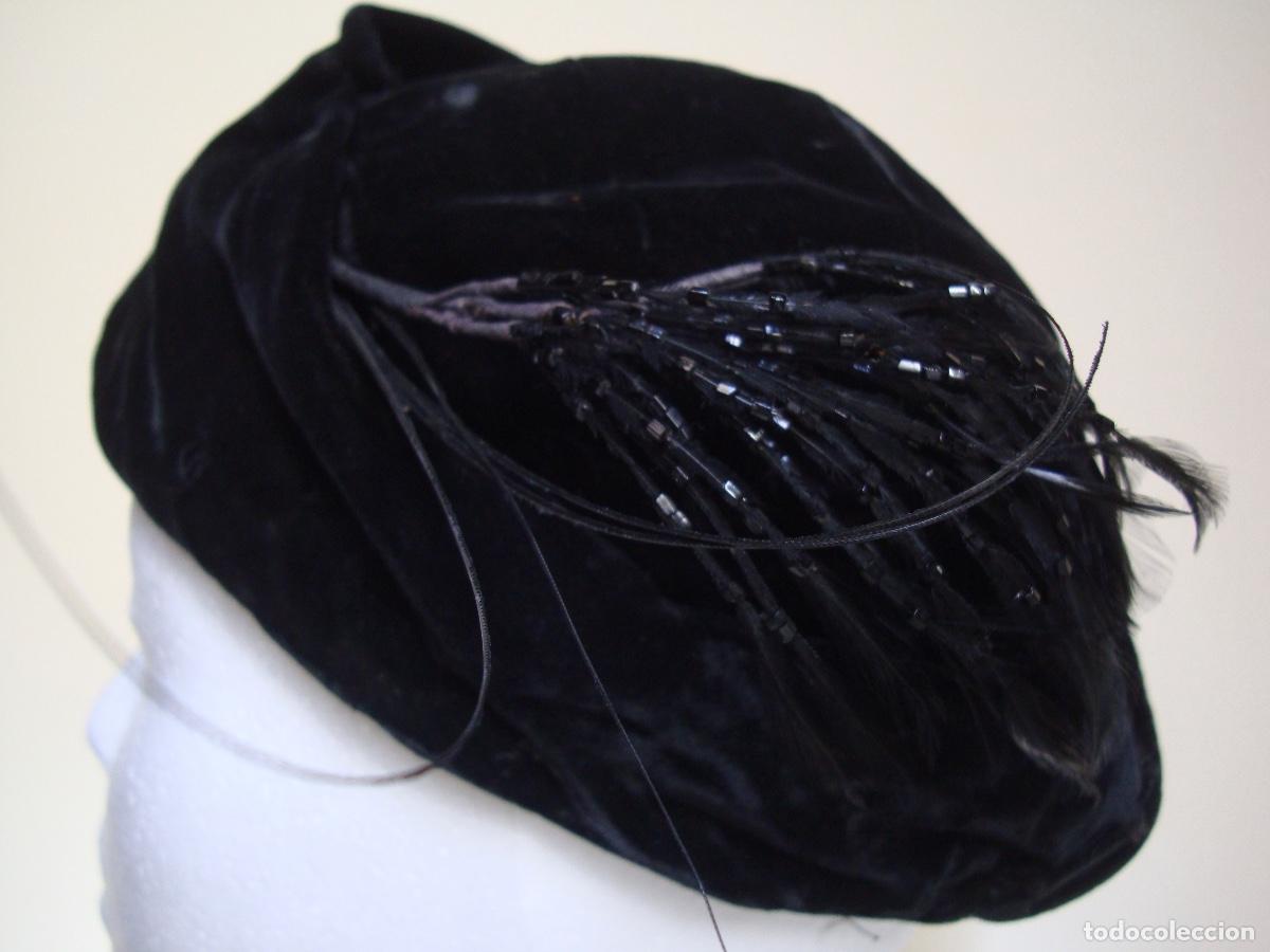 Antig&uuml;edades: Sombrero de terciopelo - Foto 1