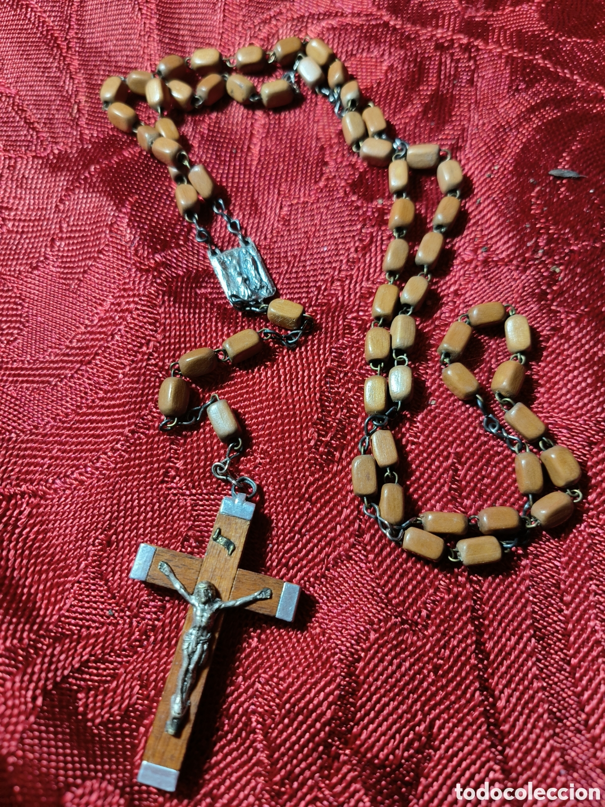Antig&uuml;edades: Rosario con reliquia - Foto 2