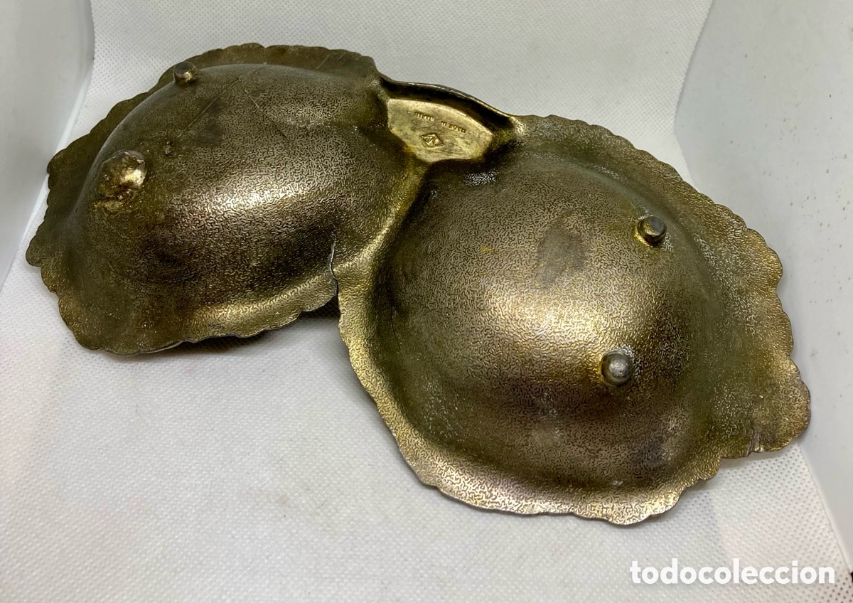 Antig&uuml;edades: ANTIGUO CENTRO DE MESA DE BRONCE - Foto 7