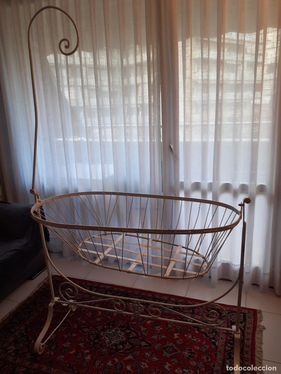 Antig&uuml;edades: Cuna forja antigua francesa - Foto 17