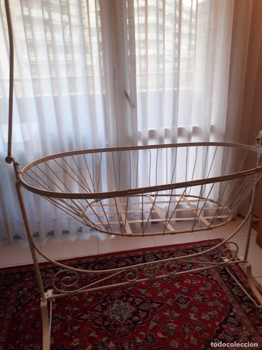 Antig&uuml;edades: Cuna forja antigua francesa - Foto 21