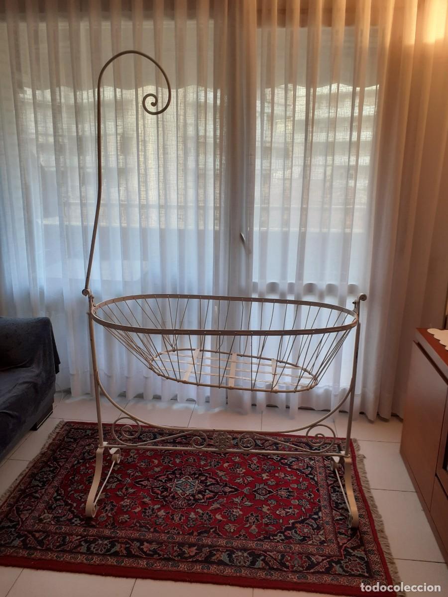 Antig&uuml;edades: Cuna forja antigua francesa - Foto 23