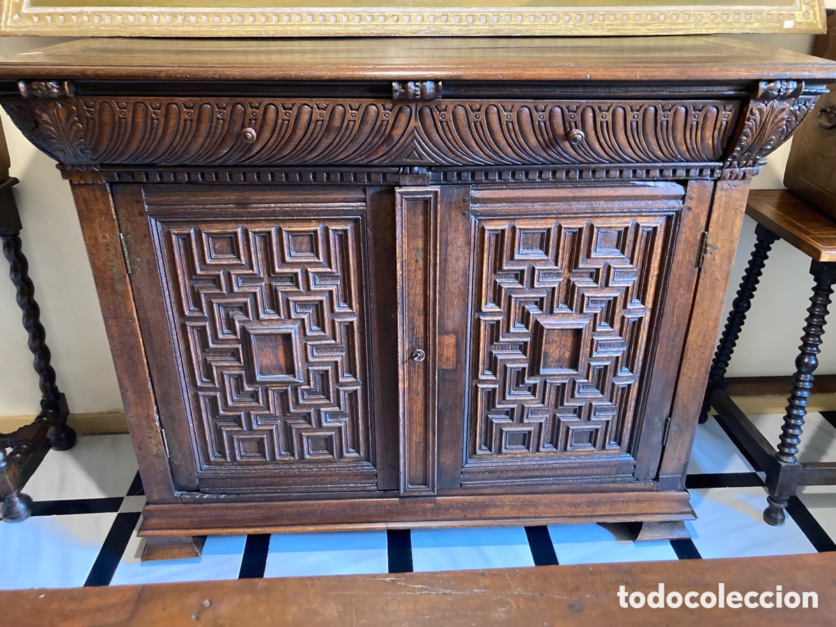 Antig&uuml;edades: Antiguo taquillon roble - Foto 2