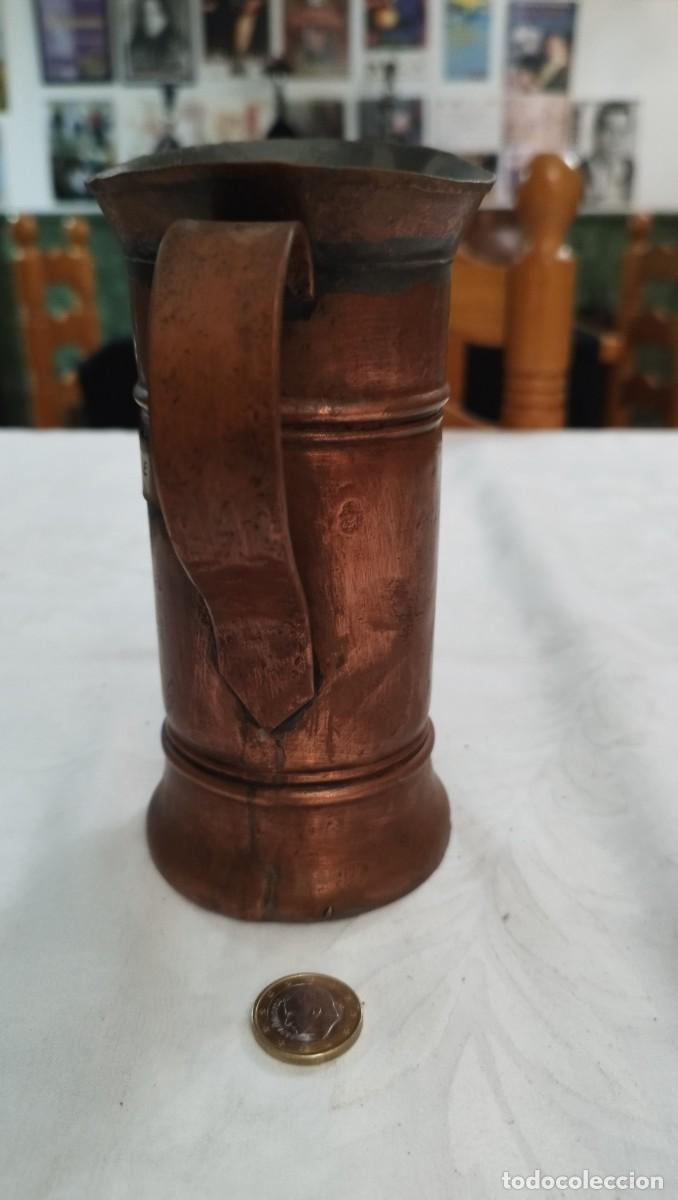 Antig&uuml;edades: Chocolatera de cobre - Foto 4