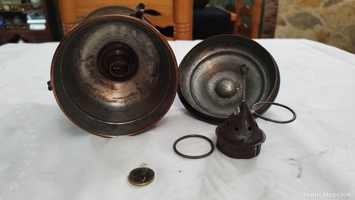 Antig&uuml;edades: Fondue de cobre Decoraci&oacute;n - Foto 2