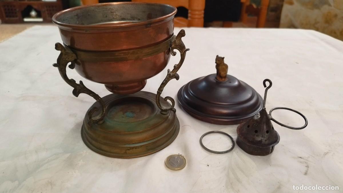 Antig&uuml;edades: Fondue de cobre Decoraci&oacute;n - Foto 4
