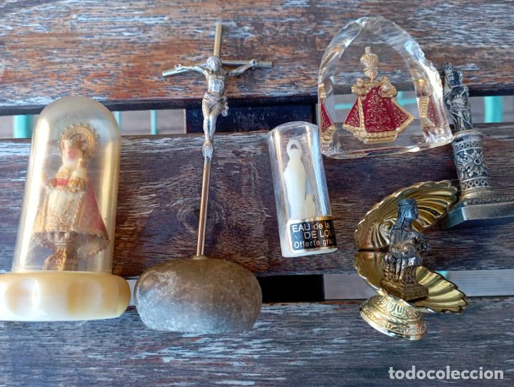 Antig&uuml;edades: LOTE VIRGENES,CRISTO. - Foto 1