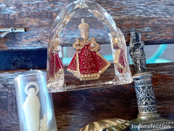 Antig&uuml;edades: LOTE VIRGENES,CRISTO. - Foto 2