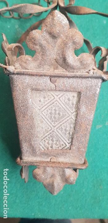 Antig&uuml;edades: FAROL FORJA PEQUE&Ntilde;O - Foto 10