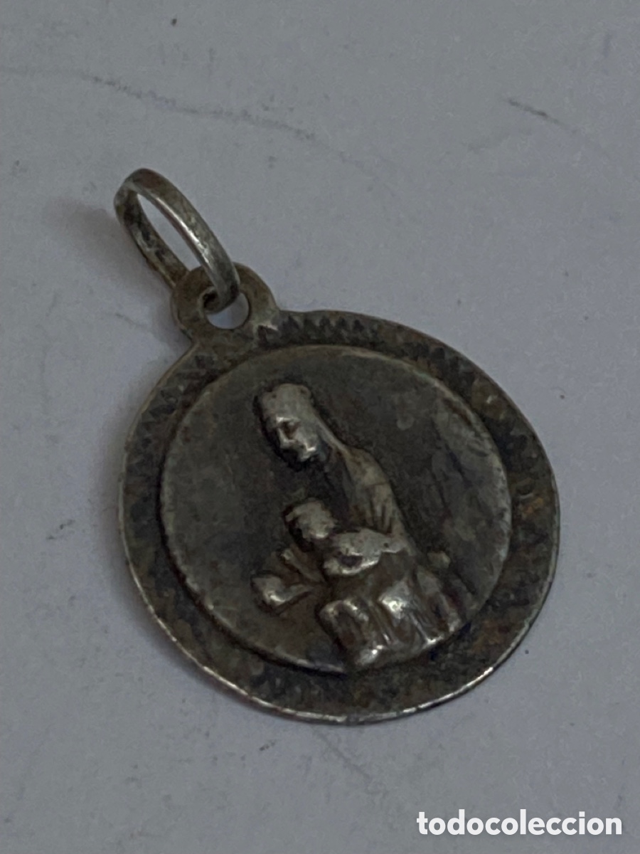 Antig&uuml;edades: Medalla de plata religiosa C119 - Foto 1