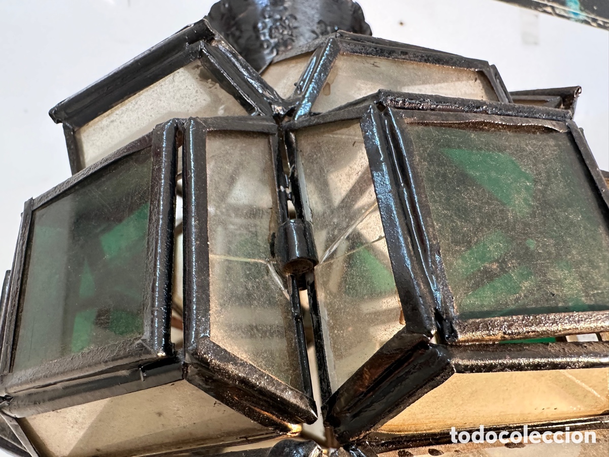 Antig&uuml;edades: ANTIGUO FAROL &Aacute;RABE ESTILO GRANADINO. - Foto 5