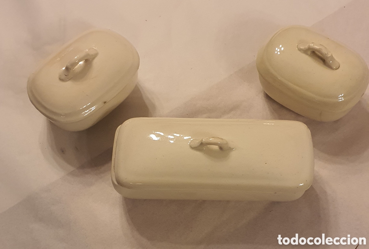 Antig&uuml;edades: Antiguo juego de tocador - Foto 1