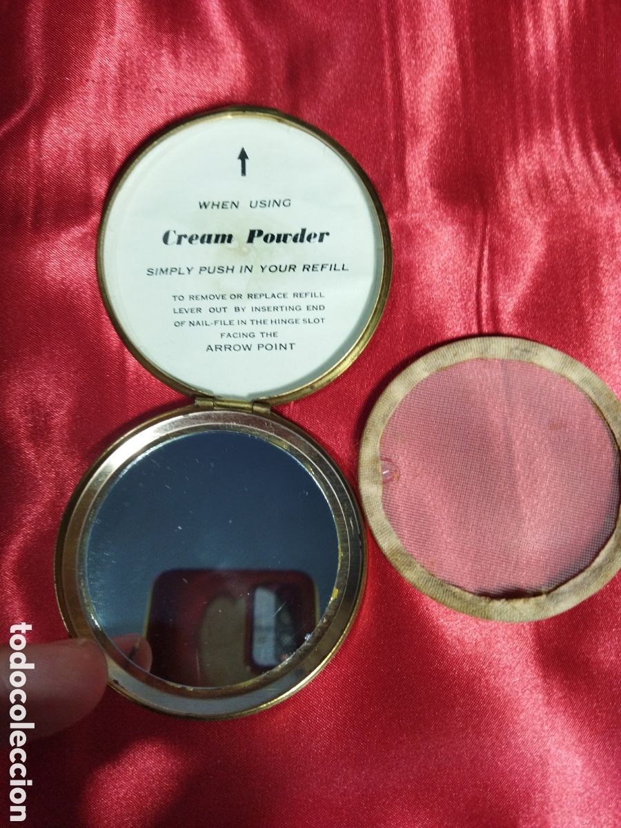 Antig&uuml;edades: Polvera mujer vintage - Foto 7