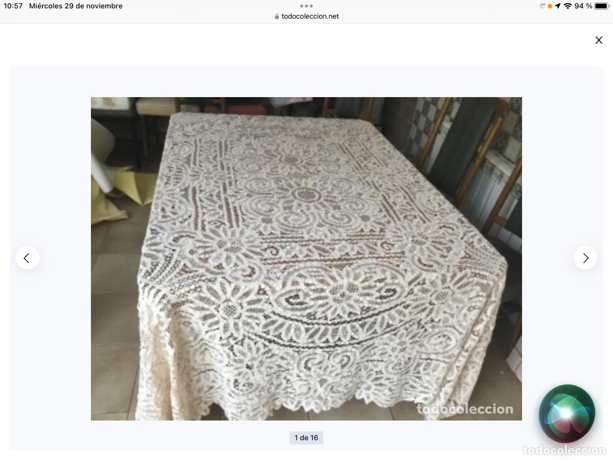 Antig&uuml;edades: Bell&iacute;sima colcha de novia - Foto 11