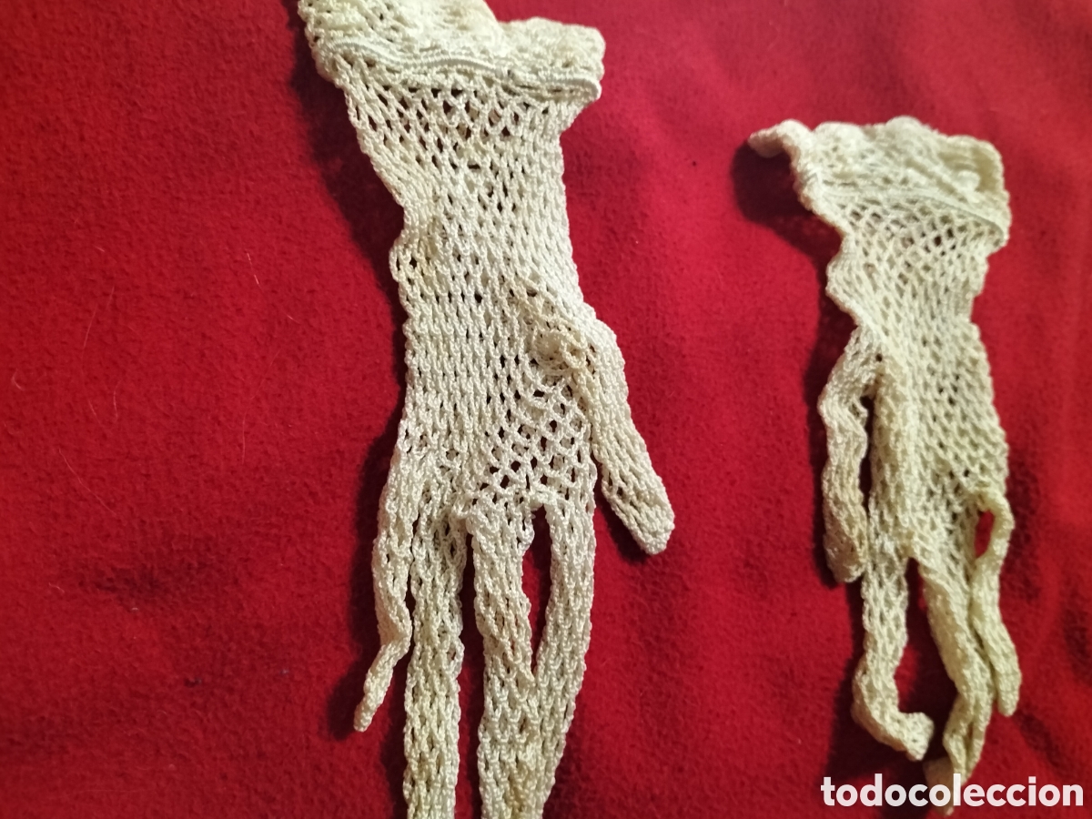Antig&uuml;edades: Guantes antiguos - Foto 2
