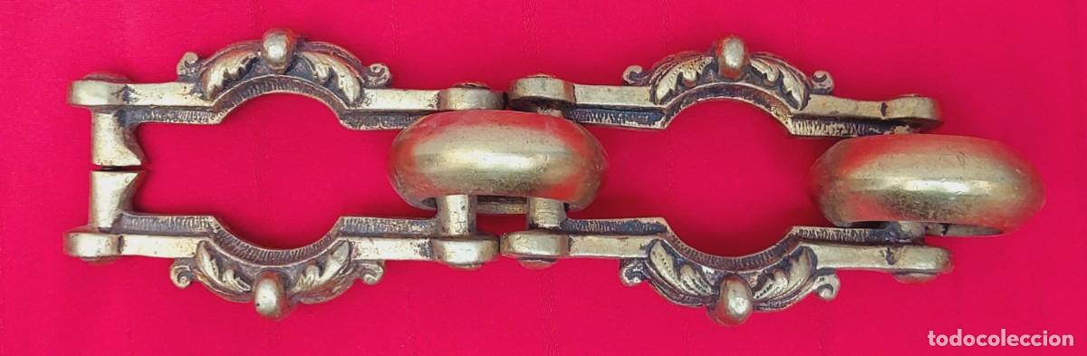 Antig&uuml;edades: CADENA DE BRONCE PARA L&Aacute;MPARA - Foto 3