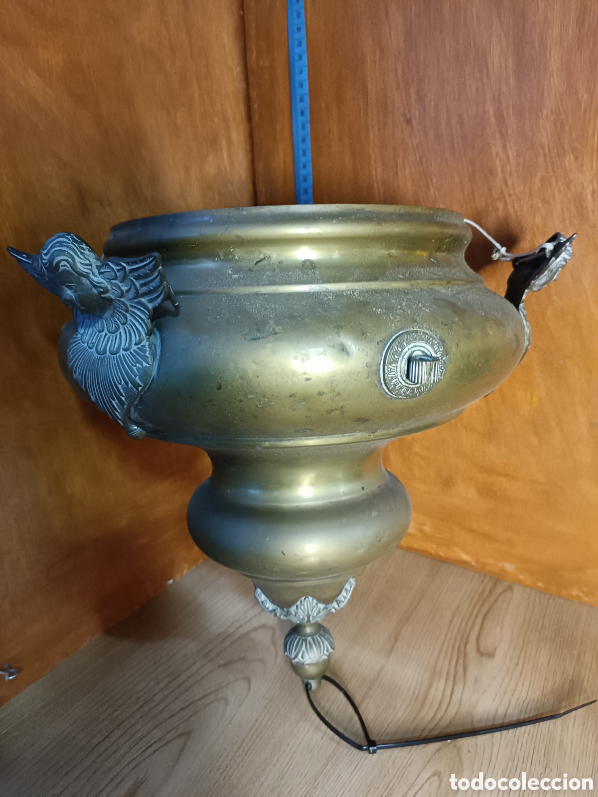 Antig&uuml;edades: Lampara votiva, de iglesia - Foto 3