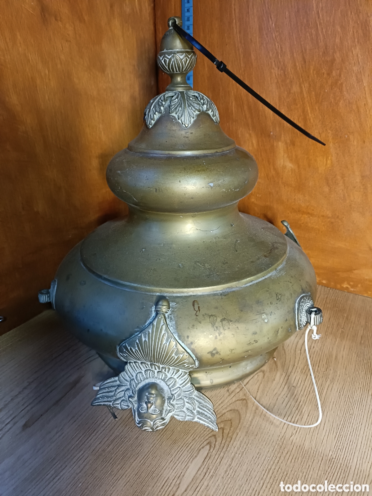 Antig&uuml;edades: Lampara votiva, de iglesia - Foto 6