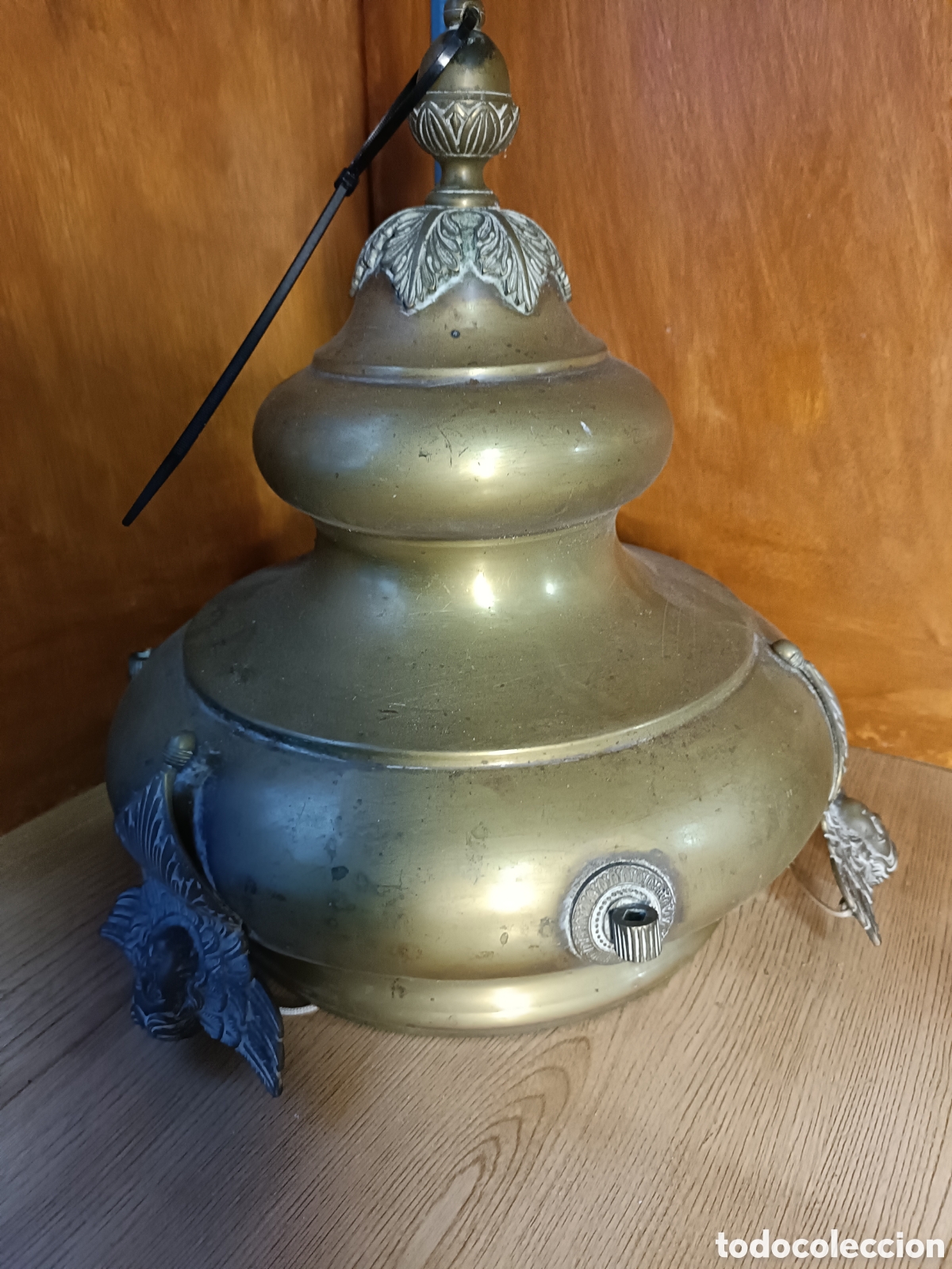 Antig&uuml;edades: Lampara votiva, de iglesia - Foto 7