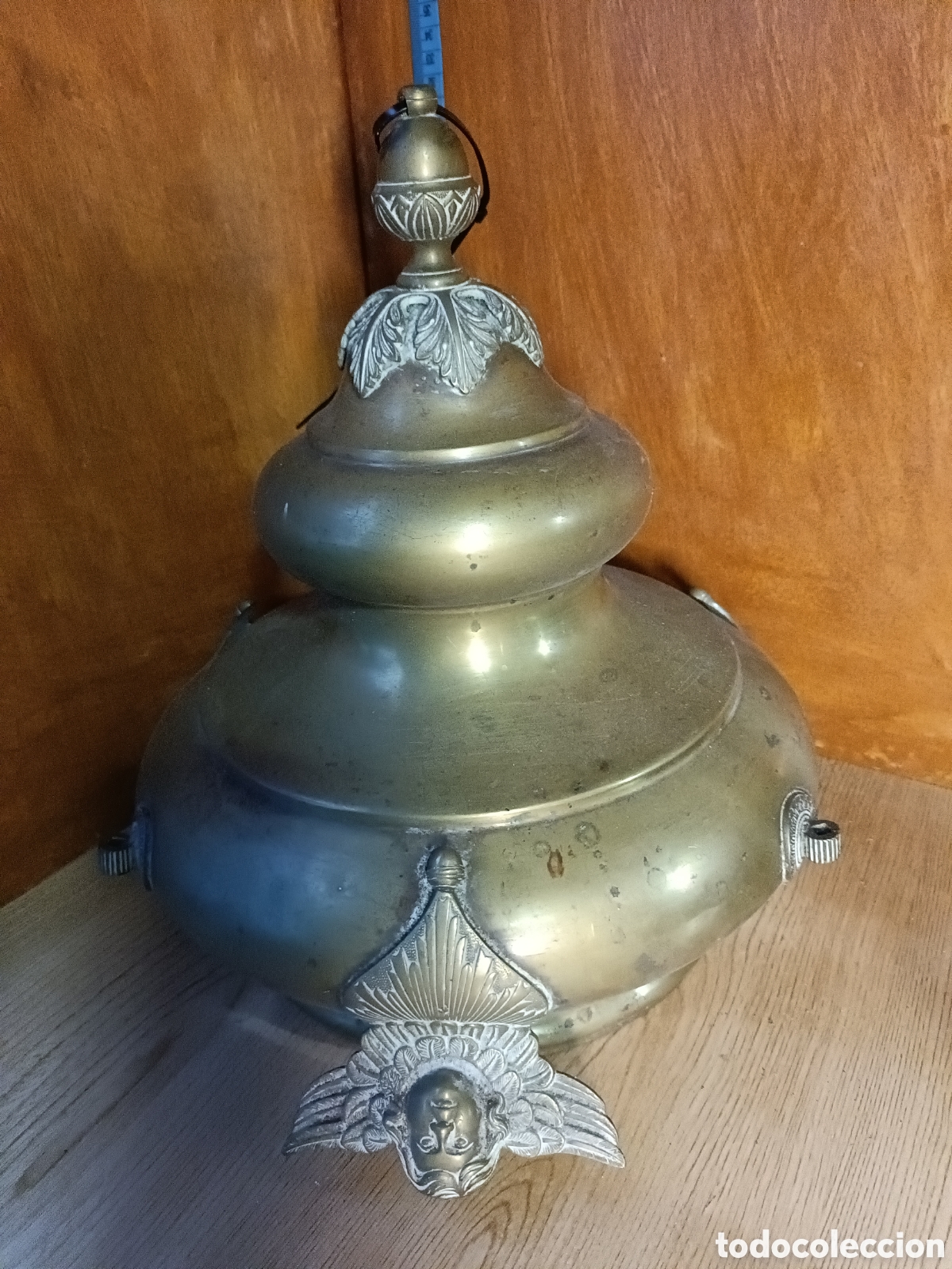 Antig&uuml;edades: Lampara votiva, de iglesia - Foto 8