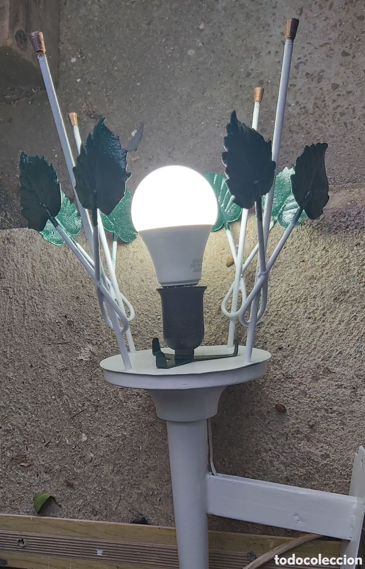 Antig&uuml;edades: Farol jardin vintage - Foto 7